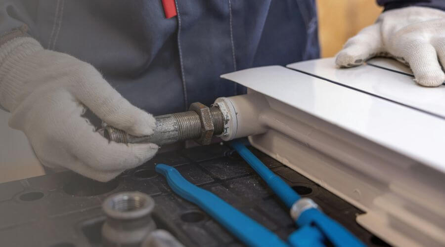 Professional water heater repair services in Centrahoma, OK